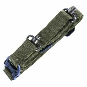 Retro Tactical Adjust Quick Detach QD 1 2 Point Multi Mission 1.2" Rifle Sling (Color: Army Green)
