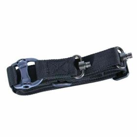 Retro Tactical Adjust Quick Detach QD 1 2 Point Multi Mission 1.2" Rifle Sling (Color: Black)