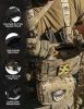 Chest Rig Molle Modular Micro Fight Chest Rigs Adjustable&Detachable with 5.56/7.62 Magazine Pouch